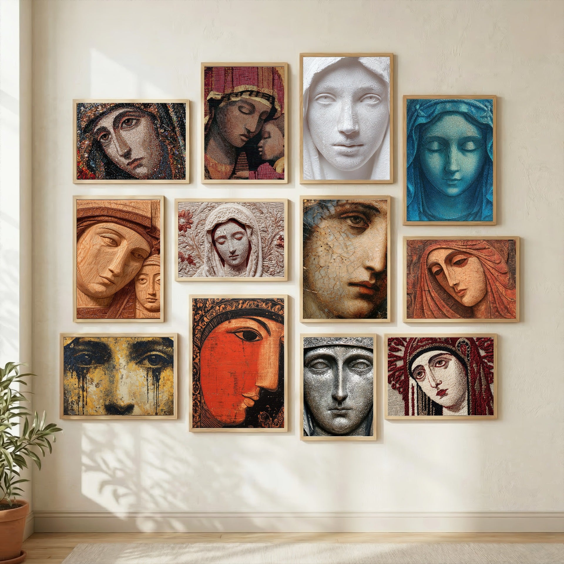 THE COMPLETE MARY COLLECTION: 100+ ILLUSTRATIONS OF MARIAN DEVOTION