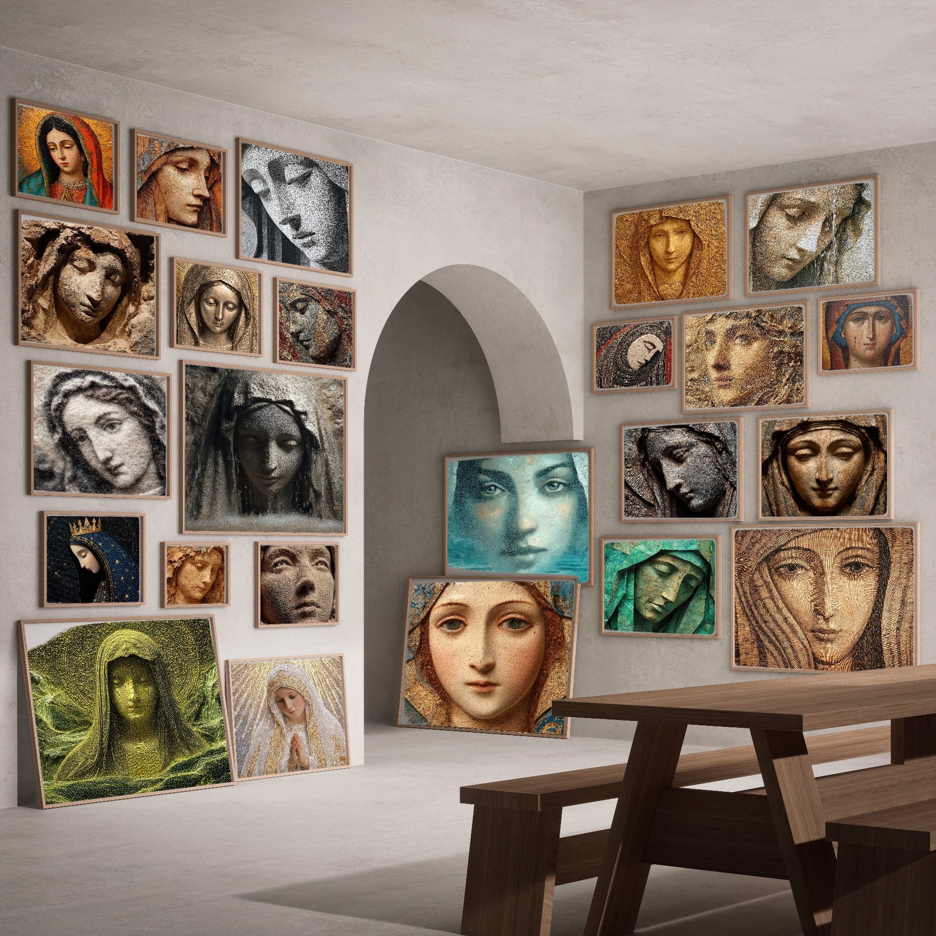THE COMPLETE MARY COLLECTION: 100+ ILLUSTRATIONS OF MARIAN DEVOTION