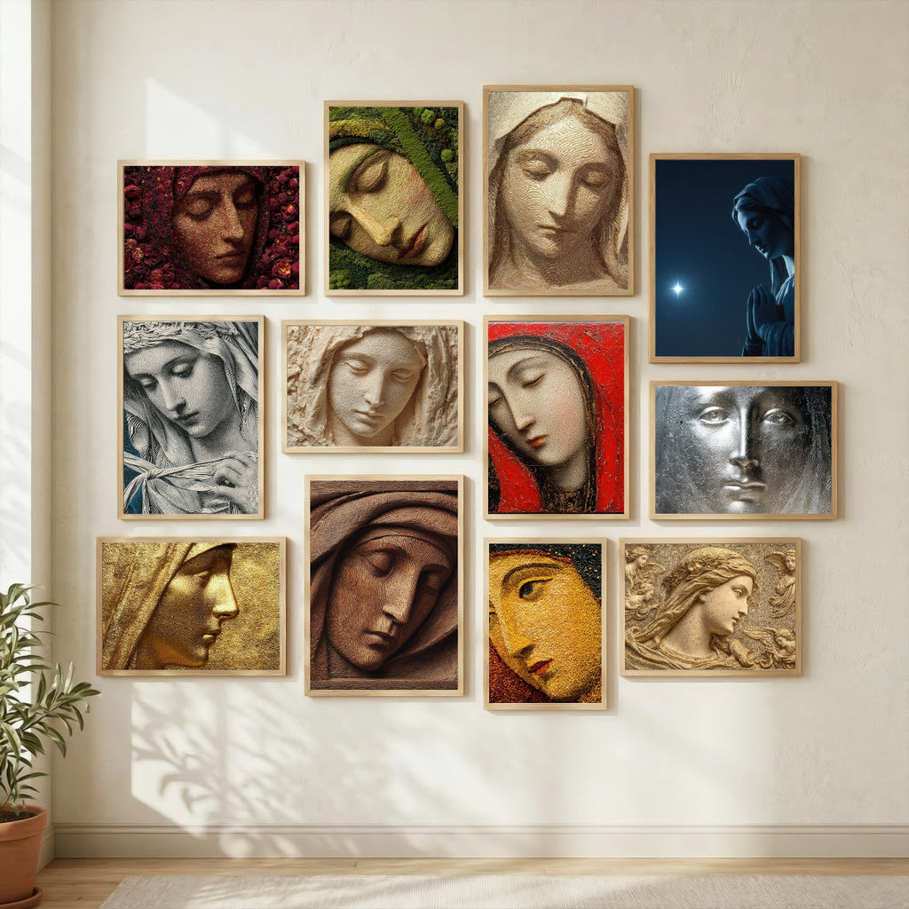 THE COMPLETE MARY COLLECTION: 100+ ILLUSTRATIONS OF MARIAN DEVOTION