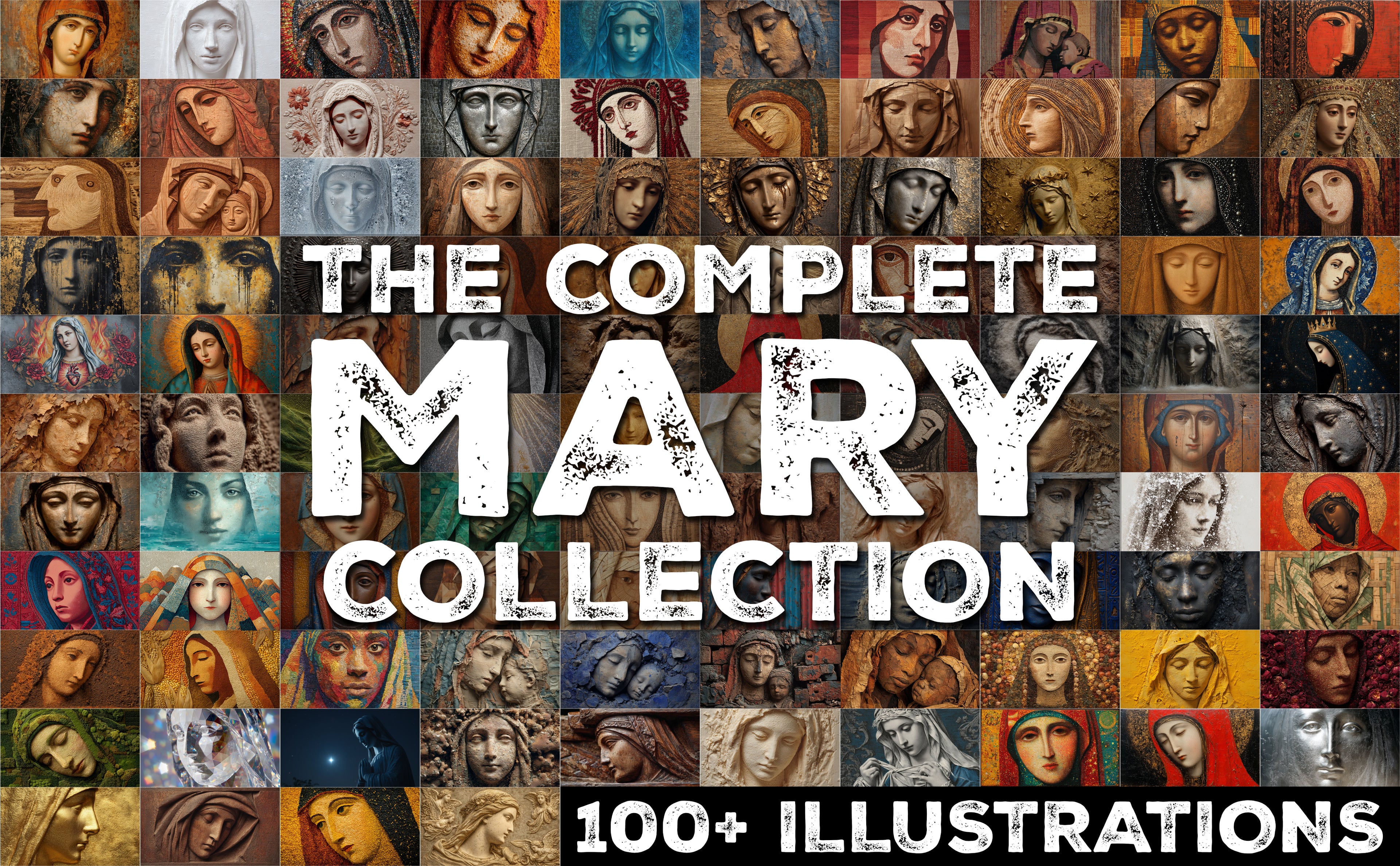 THE COMPLETE MARY COLLECTION: 101 ILLUSTRATIONS OF MARIAN DEVOTION
