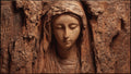 Our Lady of Ocotlan Mexico 1541 — Apparitions and Major Devotions — Marian Devotion Downloadable 8k Digital Illustration