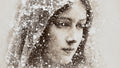 Our Lady of the Snows Rome 352 Tradition — Apparitions and Major Devotions — Marian Devotion Downloadable 8k Digital Illustration