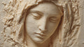 Mary Tower of Ivory — Symbolic — Marian Devotion Downloadable 8k Digital Illustration
