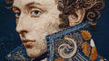 Alexander Pushkin — Poet — VIP Varied Illustrated People Downloadable 8k Digital Illustration