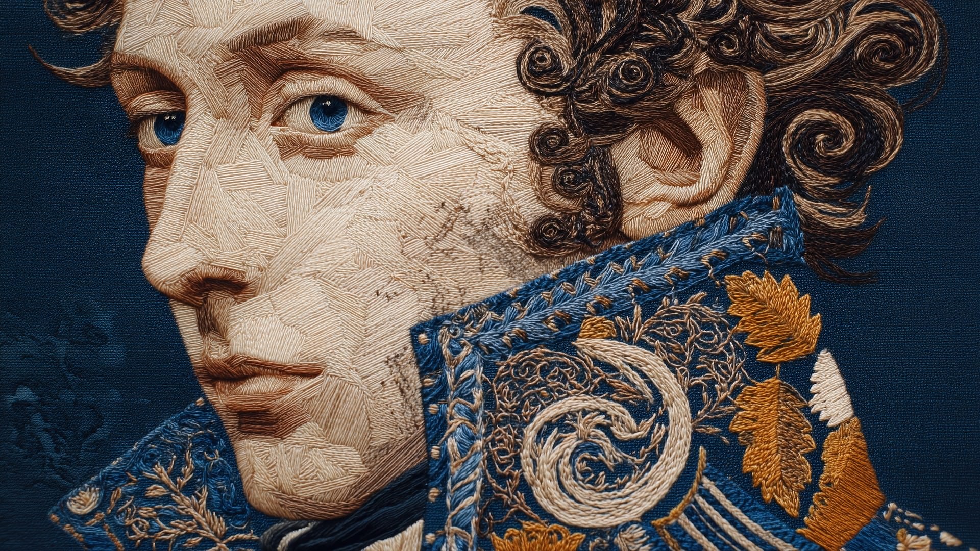 Alexander Pushkin — Poet — VIP Varied Illustrated People Downloadable 8k Digital Illustration