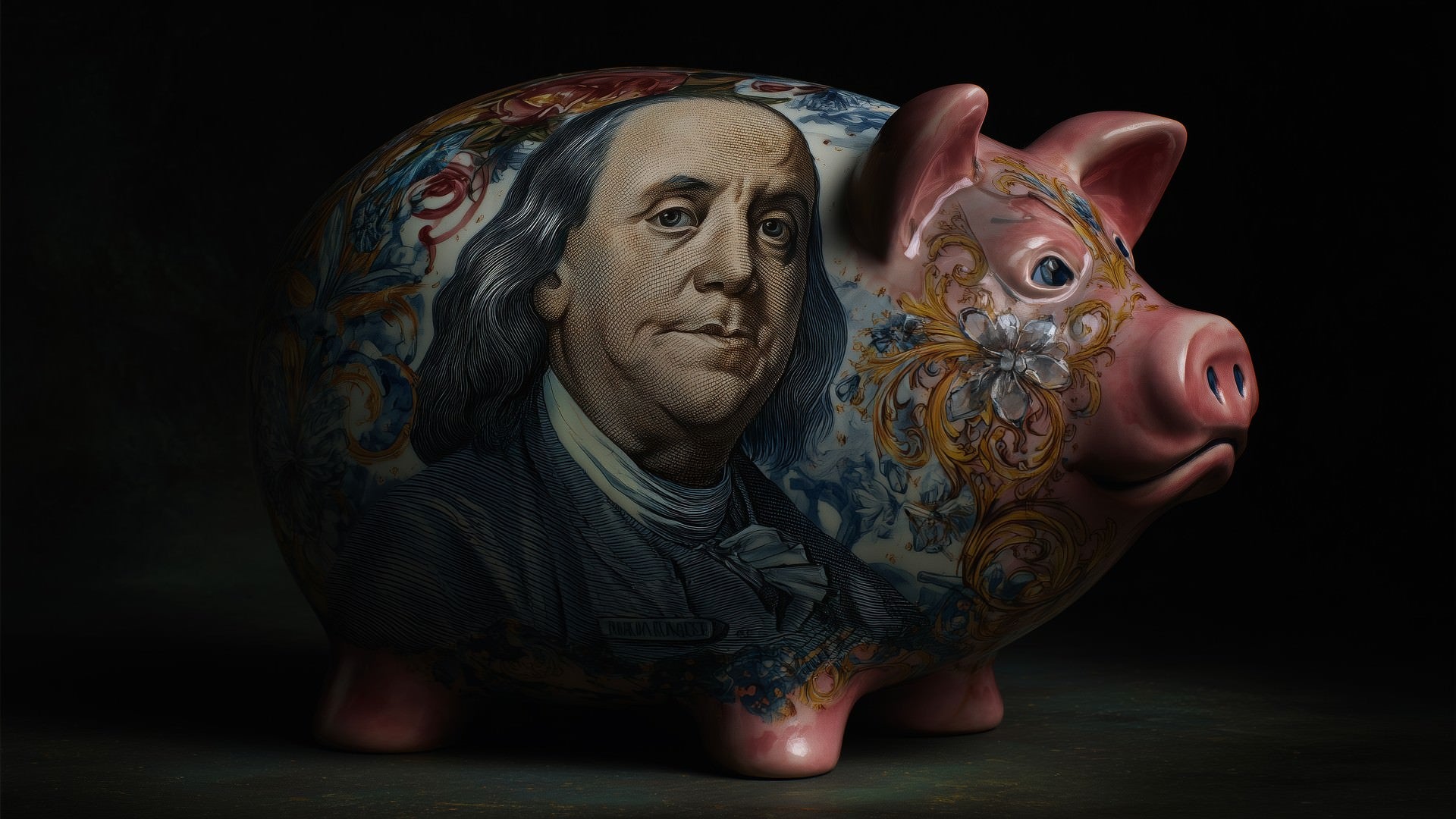 Benjamin Franklin — Polymath — VIP Varied Illustrated People Downloadable 8k Digital Illustration