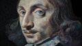 Blaise Pascal — Mathematician — VIP Varied Illustrated People Downloadable 8k Digital Illustration