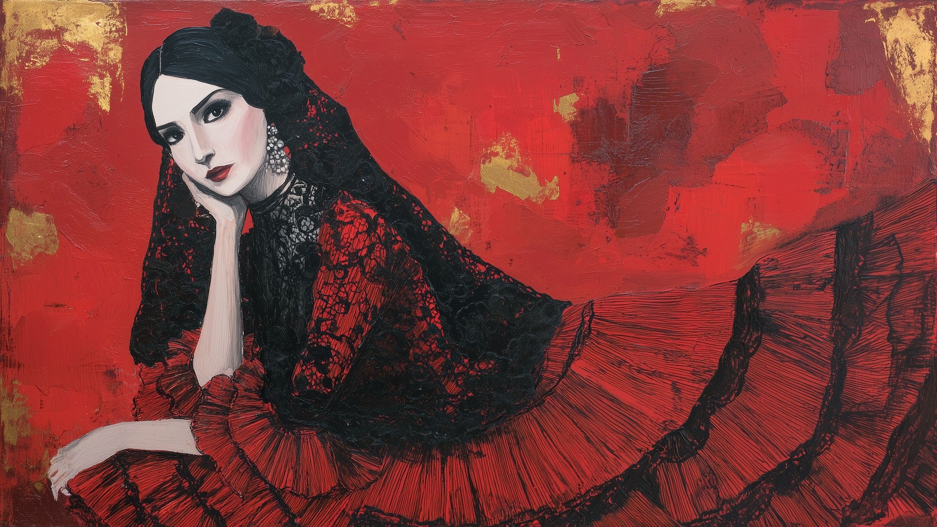 Carmen — Character — VIP Varied Illustrated People Downloadable 8k Digital Illustration
