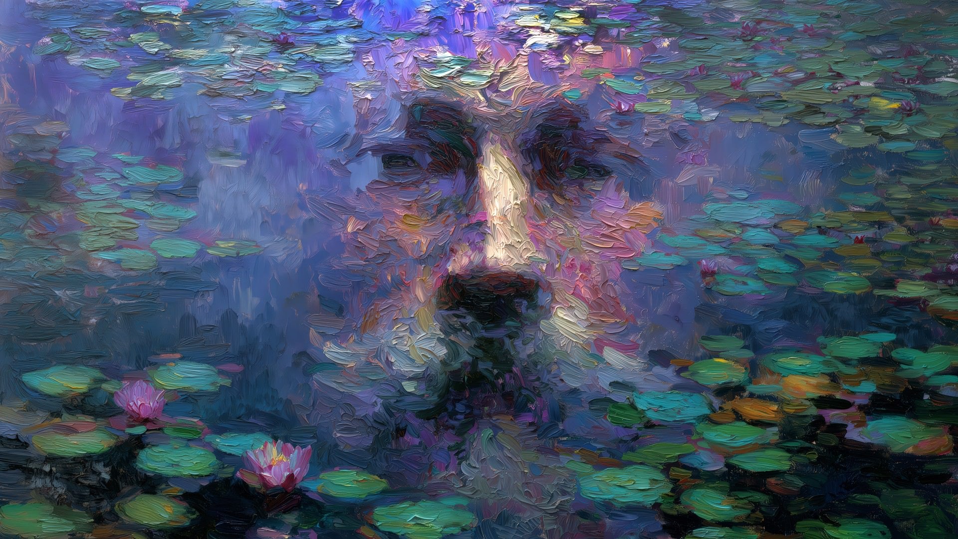 Claude Monet — Painter — VIP Varied Illustrated People Downloadable 8k Digital Illustration