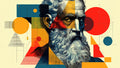 Euclid — Mathematician — VIP Varied Illustrated People Downloadable 8k Digital Illustration