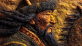 Genghis Khan — Conqueror — VIP Varied Illustrated People Downloadable 8k Digital Illustration