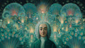 George Frideric Handel — Composer — VIP Varied Illustrated People Downloadable 8k Digital Illustration