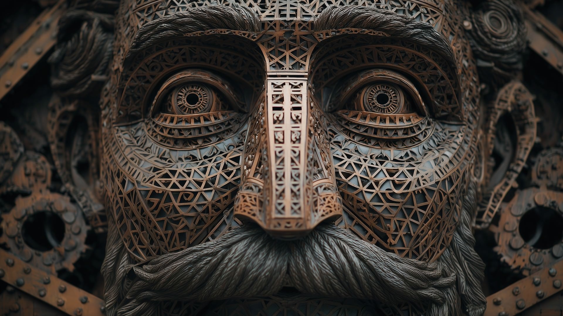 Gustave Eiffel — Engineer — VIP Varied Illustrated People Downloadable 8k Digital Illustration