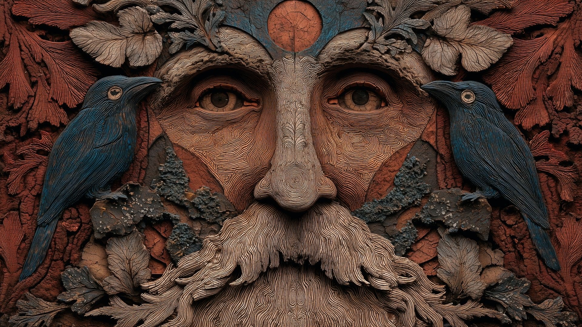 John Muir — Conservationist — VIP Varied Illustrated People Downloadable 8k Digital Illustration