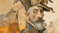Miguel de Cervantes — Author — VIP Varied Illustrated People Downloadable 8k Digital Illustration