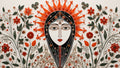 Saint Margaret of Hungary — Saint — VIP Varied Illustrated People Downloadable 8k Digital Illustration