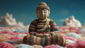 Siddhartha Gautama — Teacher — VIP Varied Illustrated People Downloadable 8k Digital Illustration