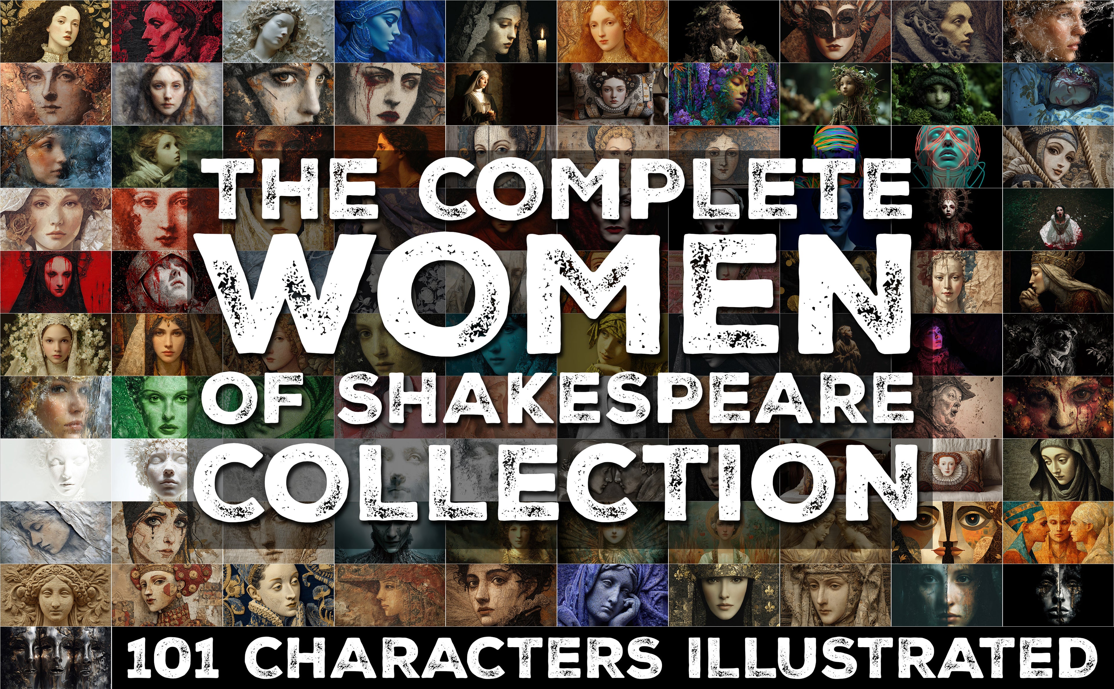 VIP 101 WOMEN CHARACTERS FROM SHAKESPEARE COLLECTION